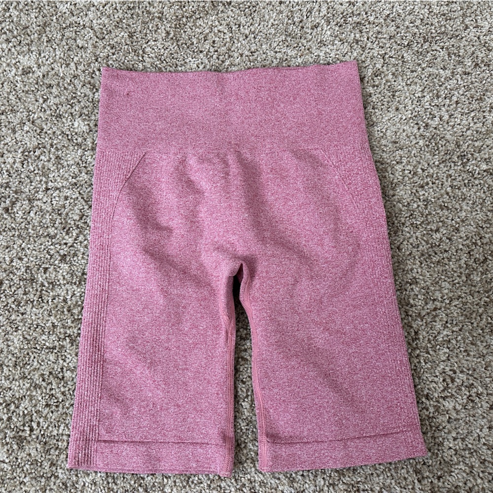 Womens pink workout shorts size small